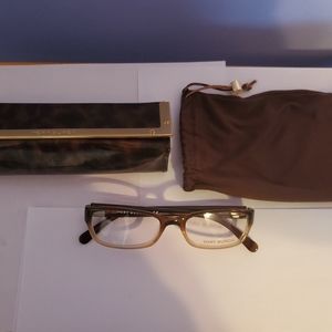 Ophthalmic Tory Burch glasses with case